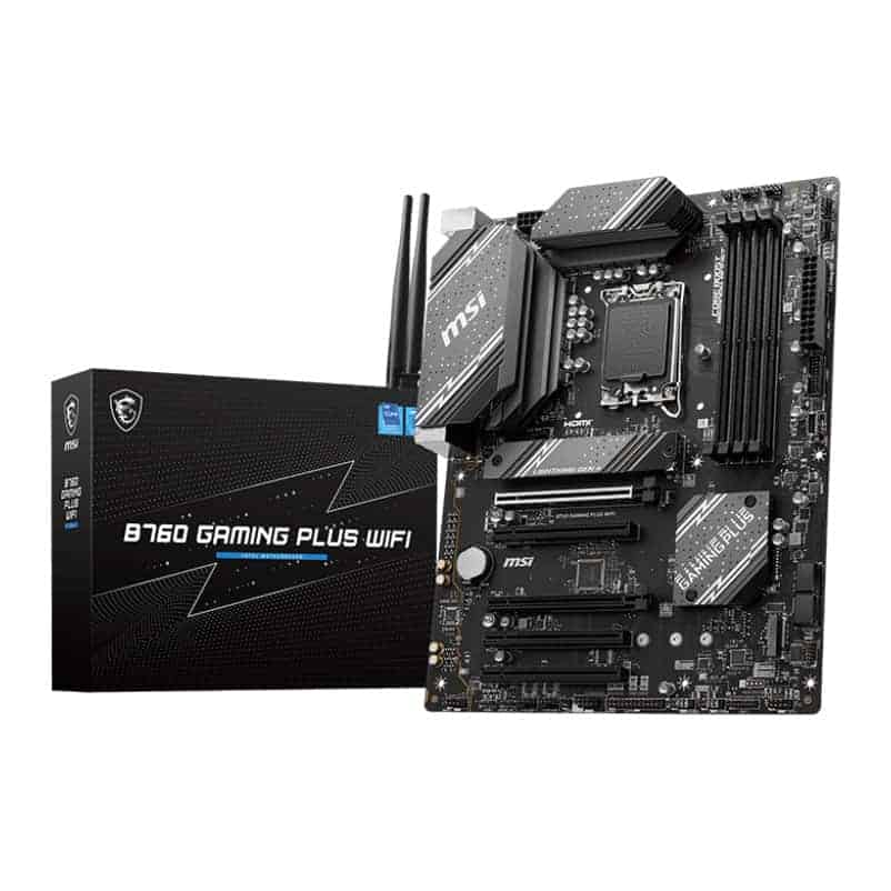 MSI Intel B760 GAMING PLUS WIFI DDR5 ATX Motherboard